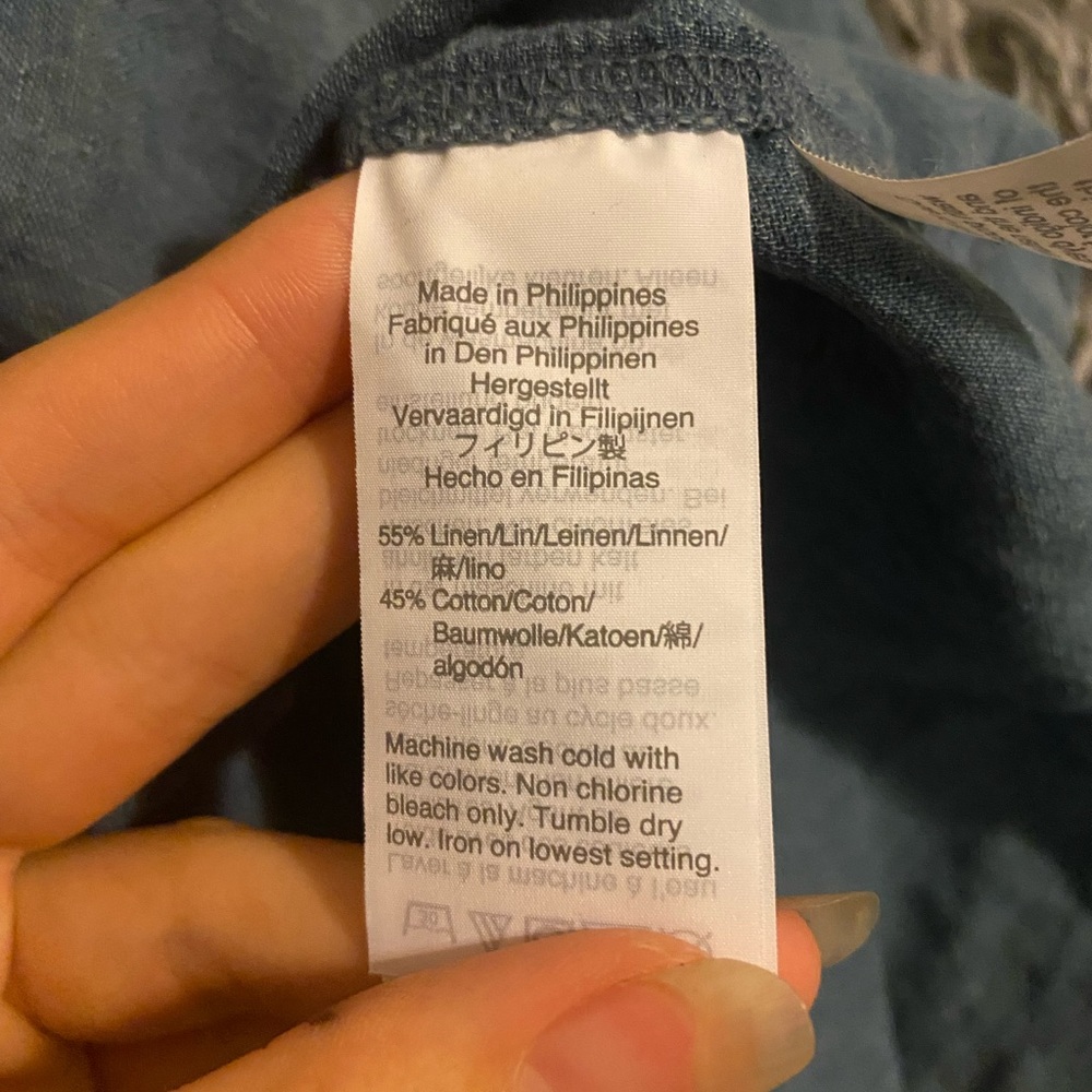 Madewell Central Button Down Linen Shirtdress - image 5